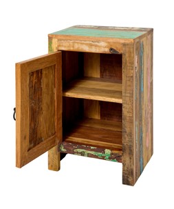 Reclaimed Wooden Bedside Cabinet £195