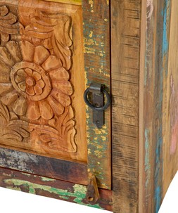 Reclaimed Wooden Bedside Cabinet £195