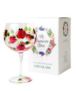 Rich Raspberry Gin Glass £18