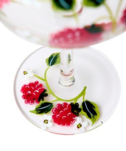 Rich Raspberry Gin Glass £18