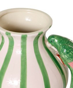 Splendid Stripe Parrot Vase £38