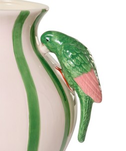 Splendid Stripe Parrot Vase £38