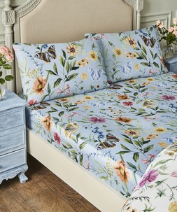 Spring Meadows Cotton Sateen Matching Bedding £15- £35
