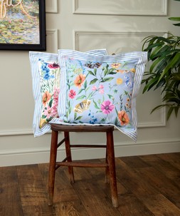Spring Meadows Reversible Cushion £26