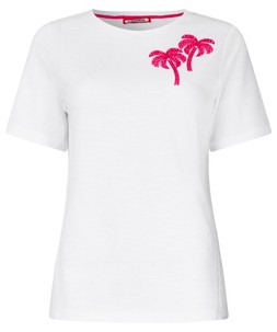 Summer Days Embroidered Palm Tree Tee £30