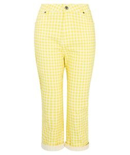 Summer Sunshine Gingham Capri Pants £30
