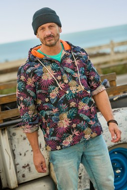 Tropical Times Jacquard Hoodie £59