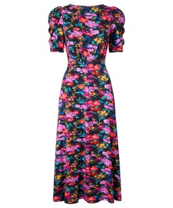 WF720A Winter Brights Short Sleeve Jersey Maxi Dress £55