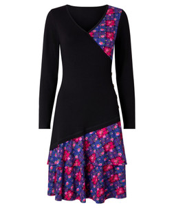 WF726A Charming Check Jersey Tunic Dress £50