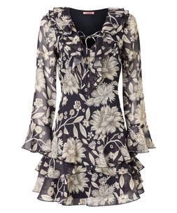 WF758A Frill Detail Mini Dress £55