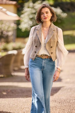 Spring Days Tweed Waistcoat