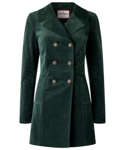 WJ860A Esme Double Breasted Moleskin Coat £95