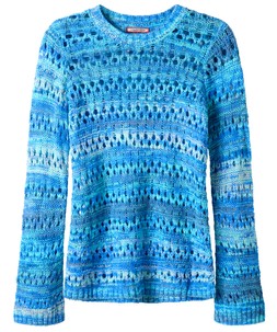 WN017A Joe Browns Summer Blues Boho Open Knit Jumper £50