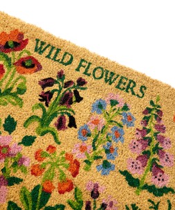 Wonderful Wildflowers Doormat £18