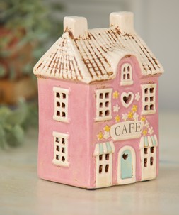 Quaint Café Tealight Holder £22