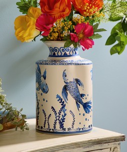 Koi Fish Serenity Vase £55