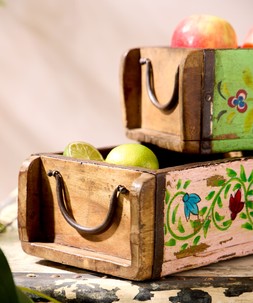 Hand Painted Storage Brick Moulds £38
