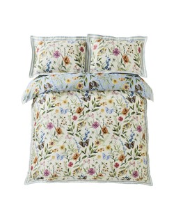Spring Meadows Cotton Sateen Reversible Duvet Set £55-£85