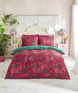 Wonderful Wanderlust Cotton Reversible Duvet Set £45-£70