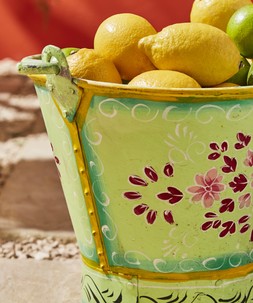 Hand Painted Boho Buckets Set Of 3 £85
