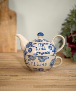 Blue Willow Tea For One Set £22