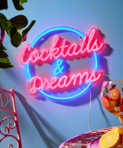 Cocktails And Dreams Neon Sign £110