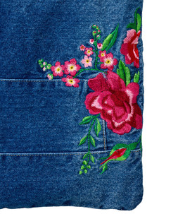 Artizan Embroidered Denim Bag £40