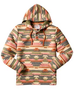 CV045A Wonderful Woven Hoody Multi £59
