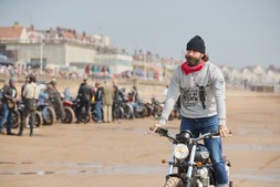 CV052A Favourite Ride Crew Sweat Grey £39