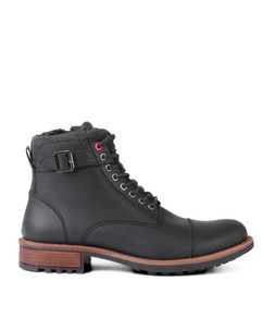FW365A Lone Road Leather Boots Black £85 (1)