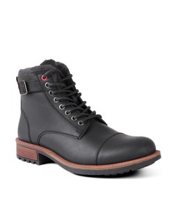 FW365A Lone Road Leather Boots Black £85 (2)