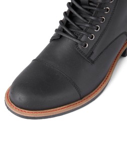 FW365A Lone Road Leather Boots Black £85 (4)