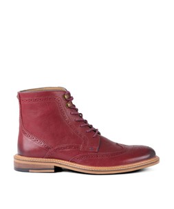 FW367A West Coast Leather Brogue Boots Red £90 (1)