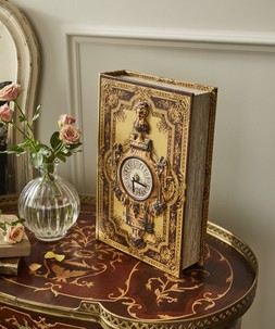 Golden Hour Clock Book Storage Box £22