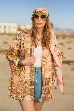Ibiza Sun Unique Kantha Kimono £95