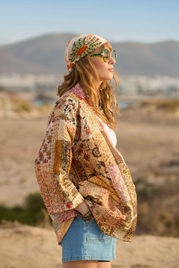 Ibiza Sun Unique Kantha Kimono £95