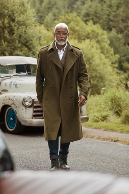 JA785A March Out Longline Coat Brown £130