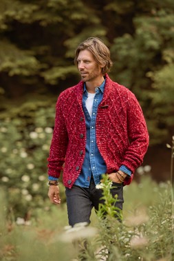 MK381A Cool In Cable Cardigan £55