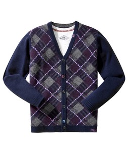 MK386A Superb Stitch Argyll Cardigan £55