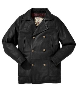 ML122A Remarkable Revere Leather Coat £250
