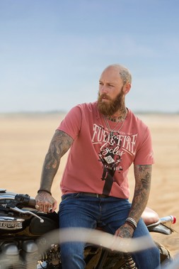 MT776A Fuel & Fire Tee Dusty Cedar £25