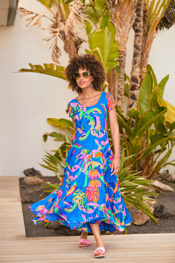 Sensational Summer Crinkle Cotton Dress £60