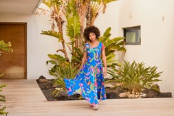 Sensational Summer Crinkle Cotton Dress £60