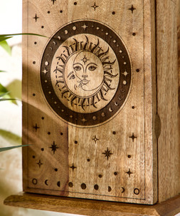 Serene Bohemian Celestial Sun And Moon Key Box £25 ZA740A 5