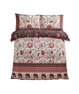 Serene Bohemian Floral Bohemia Border Print Reversible Duvet Set £45.00 - £70.00 ZB219A 2