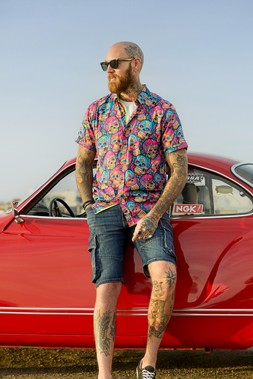 Sensational Skull Short Sleeve Shirt £38