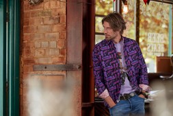 SM822A Sensational Sax Shirt Purple £40