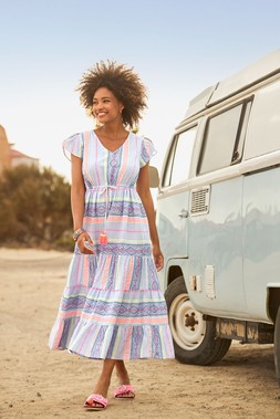 Summer Stripes Maxi Dress £65