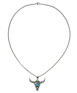 Turquoise Horned Steer Necklace £25