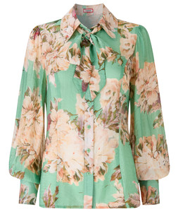 WA481A Joe Browns Olivia Printed Blouse With Detachable Tie £50